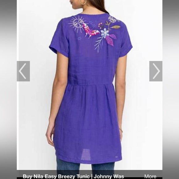 Johnny Was Embroidered dress NWT - Picture 3 of 13